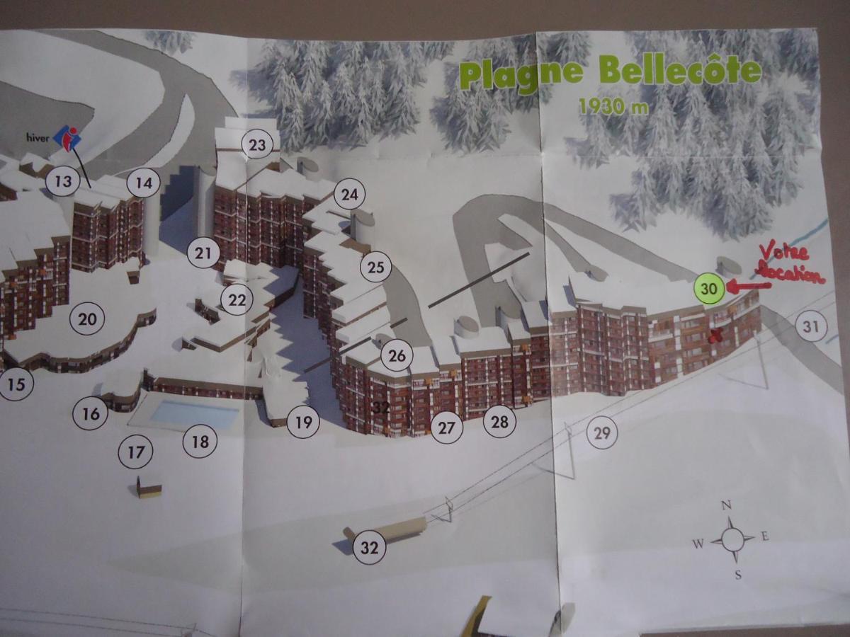Mon Ski A La Plagne - Plagne Bellecote Residence 3000 ภายนอก รูปภาพ